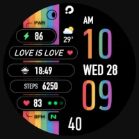 PRIDE RAINBOW Watch Face
